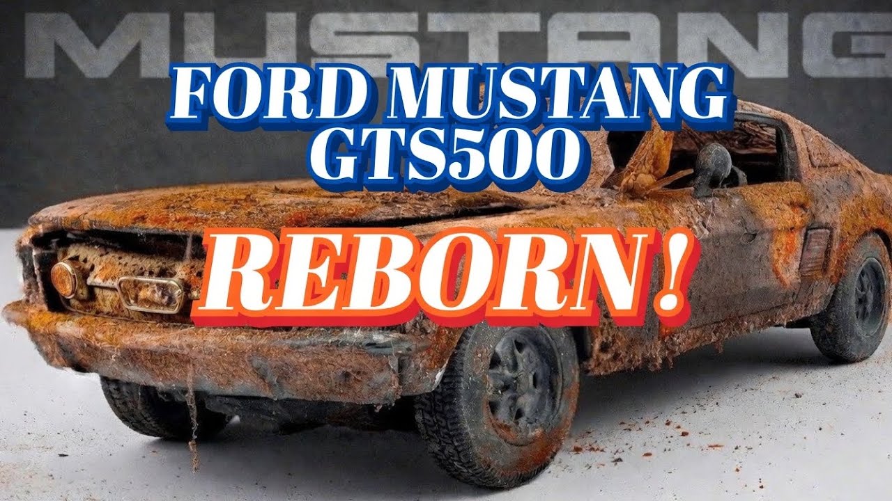 1969 Ford Mustang GT500 Mini Beast Revival! Amazing Restoration of a Toy Car