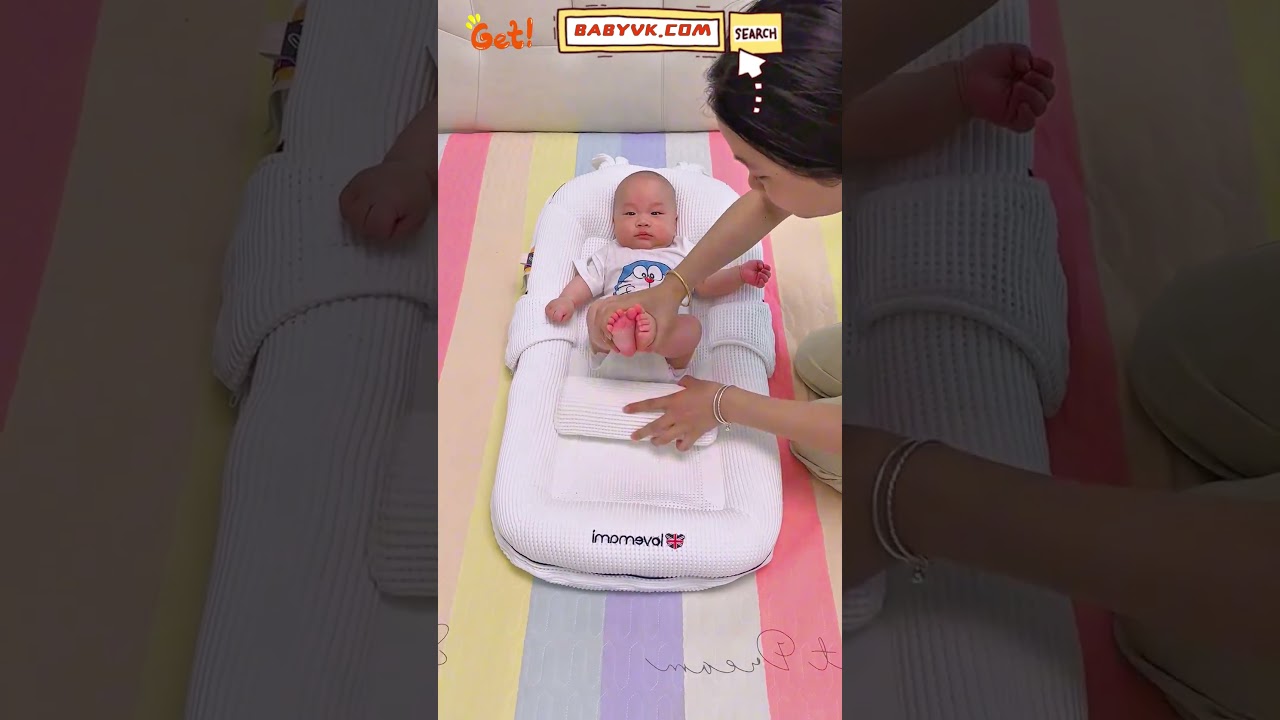 Afraid of Rolling Onto Your Newborn? Use This Baby Bed Co-Sleeper! #ParentHacks