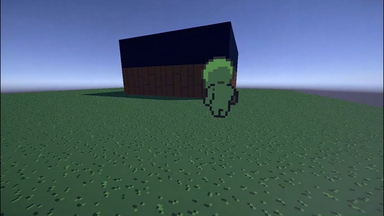 2D sprites in a 3D world with rotation