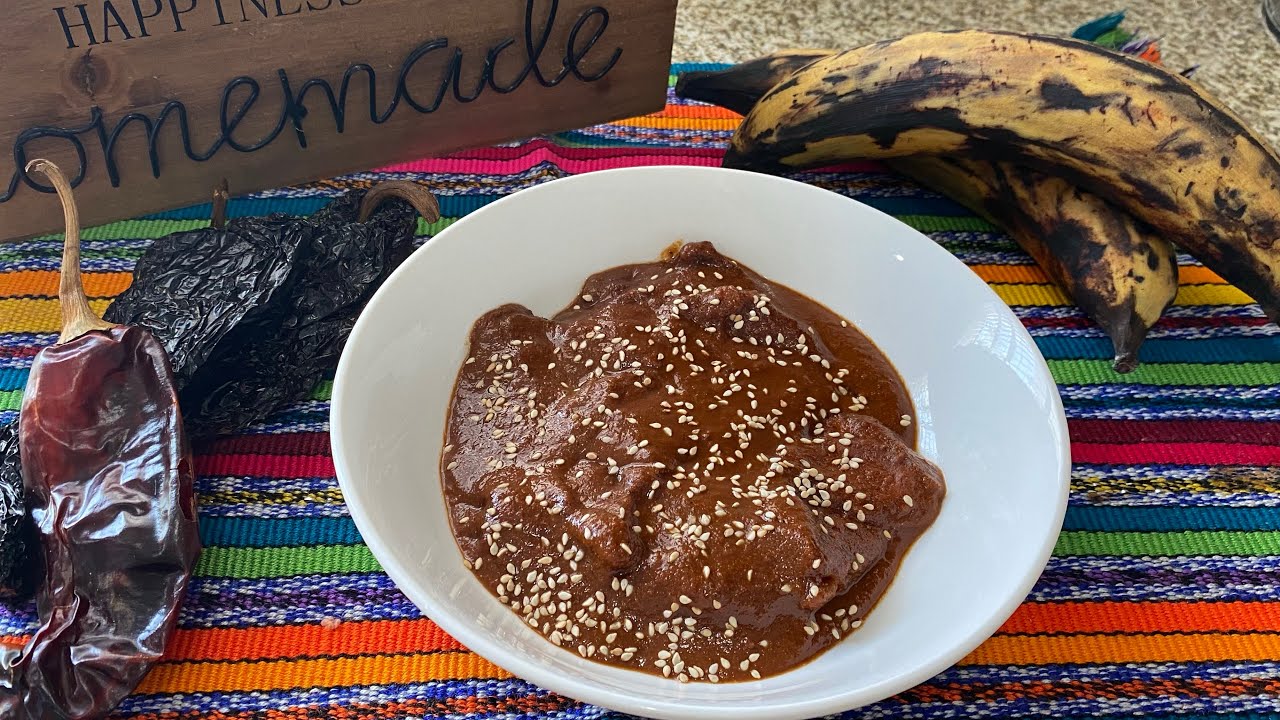 Como hacer Mole de Pl&aacute;tano Guatemlateco 😋 Receta F&aacute;cil  🇬🇹