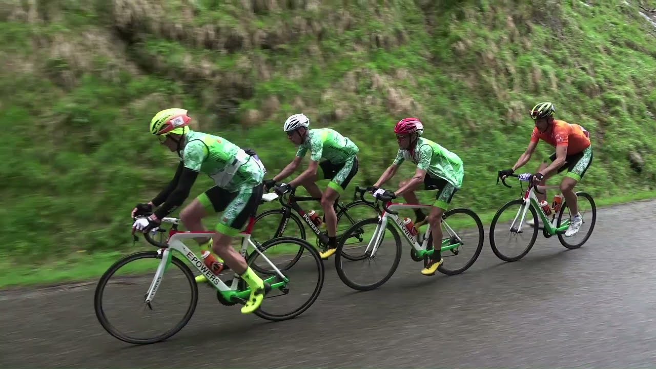 Leonardo Olmi at Giro-E 2021 on Calla climb Tuscany.