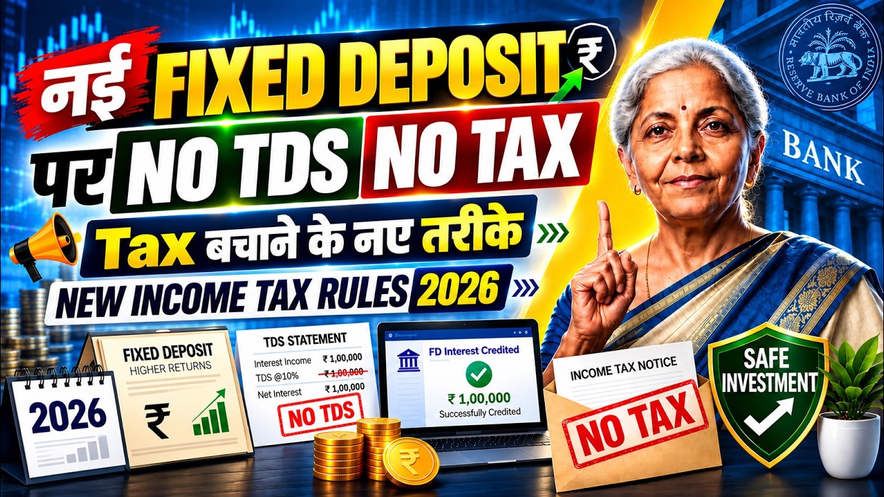 How to Save TDS on FD Interest? | TDS on FD Interest Explained | Save Tax Legally