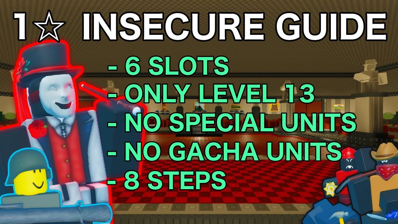 The Battle Bricks // Insecure 1 Star Beginner Guide [Chapter 3 Stage 20]