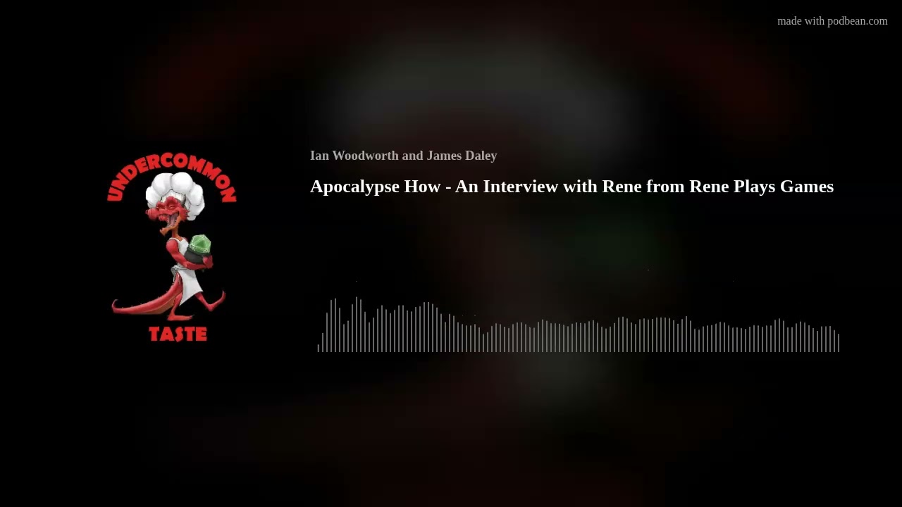 Apocalypse How - An Interview with Rene from Rene Plays Games