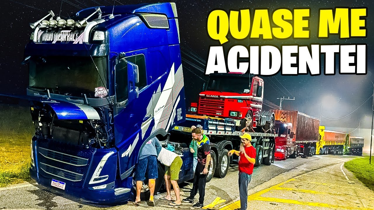 QUASE ME ACIDENTEI QUEBROU A BARRA DE DIREÇÃO NA BR 😭 LIVRAMENTO
