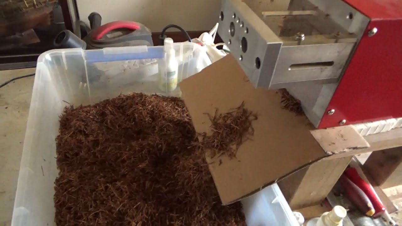 Shredding USA Tobacco and more, #tobacco #tobaccoproducts #tobaccotalk #gardening