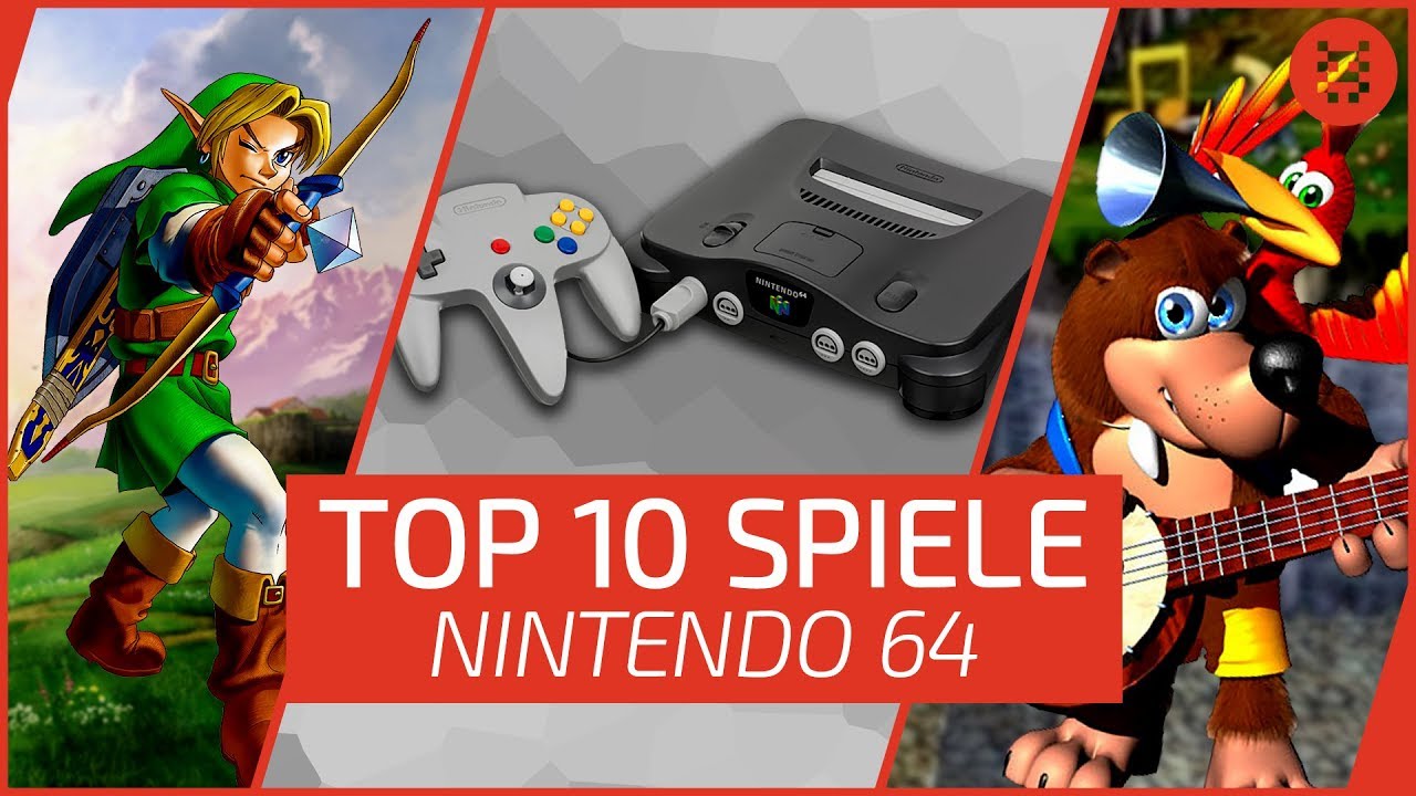 Top 10: NINTENDO 64 - Die erfolgreichsten Spiele für N64!