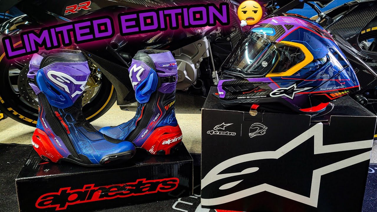 Limited Edition Alpinestars Supertech Unboxing