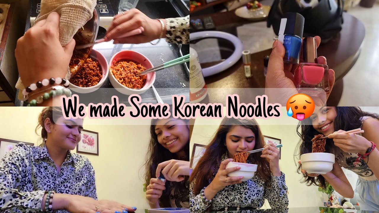 Plan hua Flop 🥲 | Aaj banaya Korean Noodles 🥵|