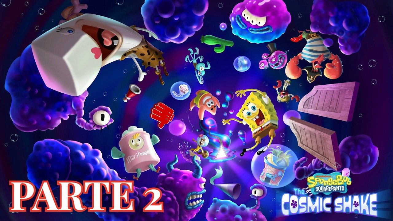 Bob Esponja: The Cosmic Shake – Parte 2 | Campos de Águas-Vivas do Velho Oeste (PS5 4K)