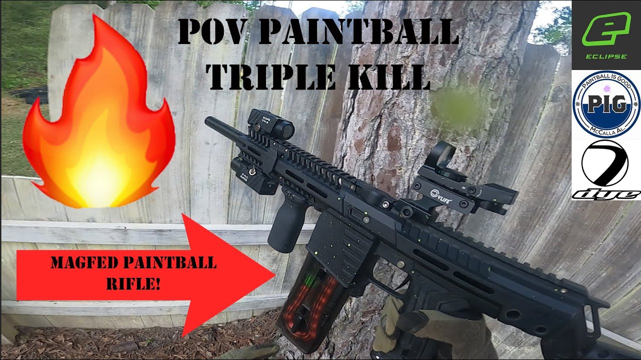 Paintball Gameplay #7! Magfed POV: Flanking the Enemy Pays Off! #magfed #paintball