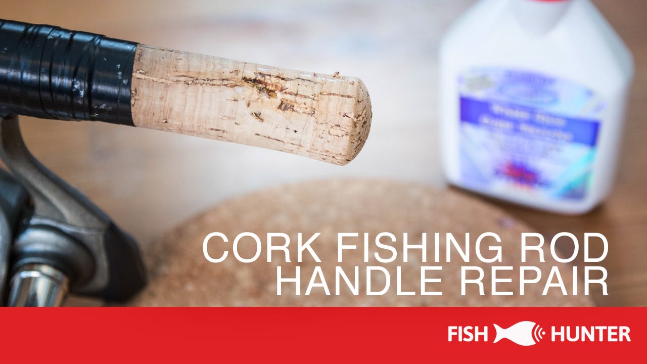 Fixing Cork Fishing Rod Handle - DIY