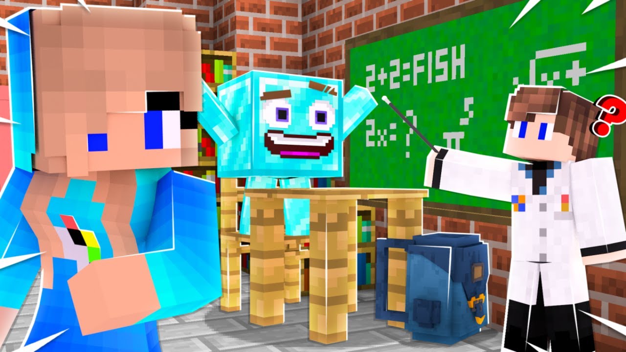 POSLALA JSEM DAJM&Iacute;HO DO &Scaron;KOLY V MINECRAFTU! 😁👩&zwj;🏫