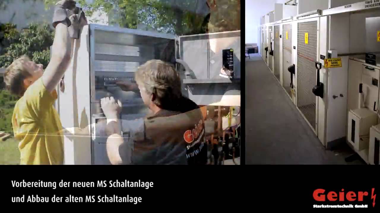Erneuerung / Sanierung einer alten luftisolierten MS-Schaltanlage