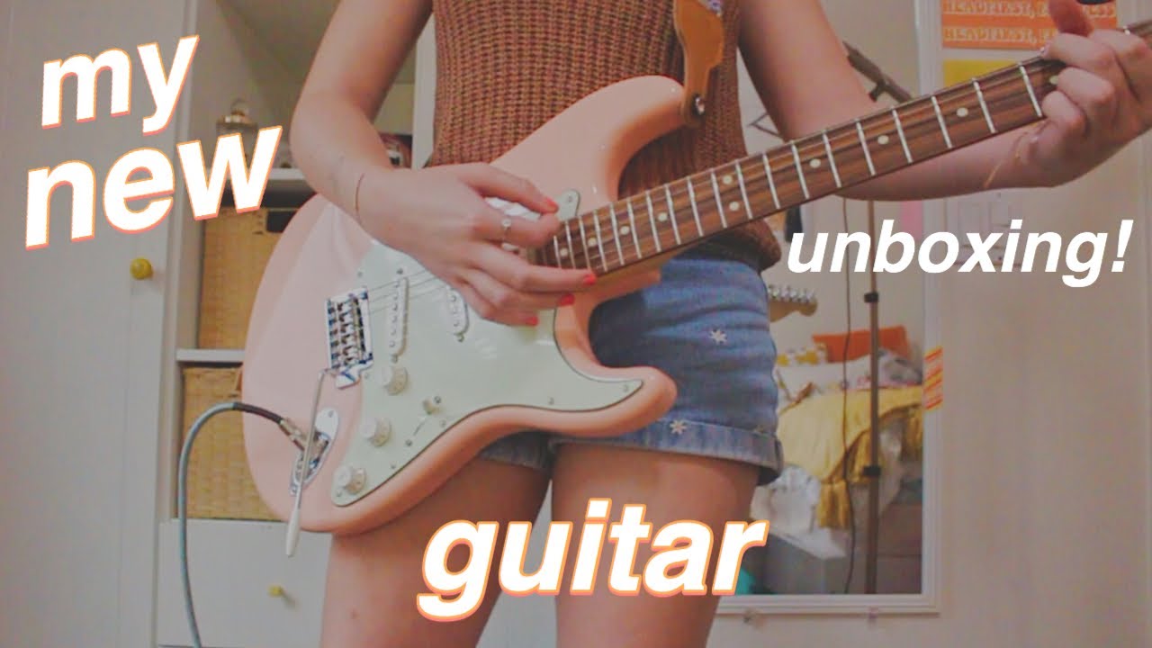 Я получил гитару своей мечты... | Распаковка корпуса Fender Player Stratocaster, розовая