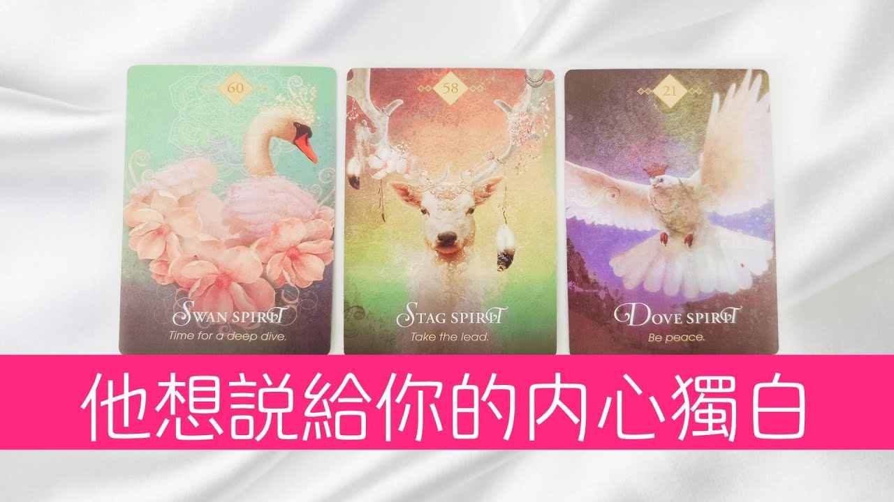 【內心話】他超級想說給你的內心讀白！深挖那些他想說卻不敢說的話|曖昧|愛情|桃花|感情|塔羅占卜