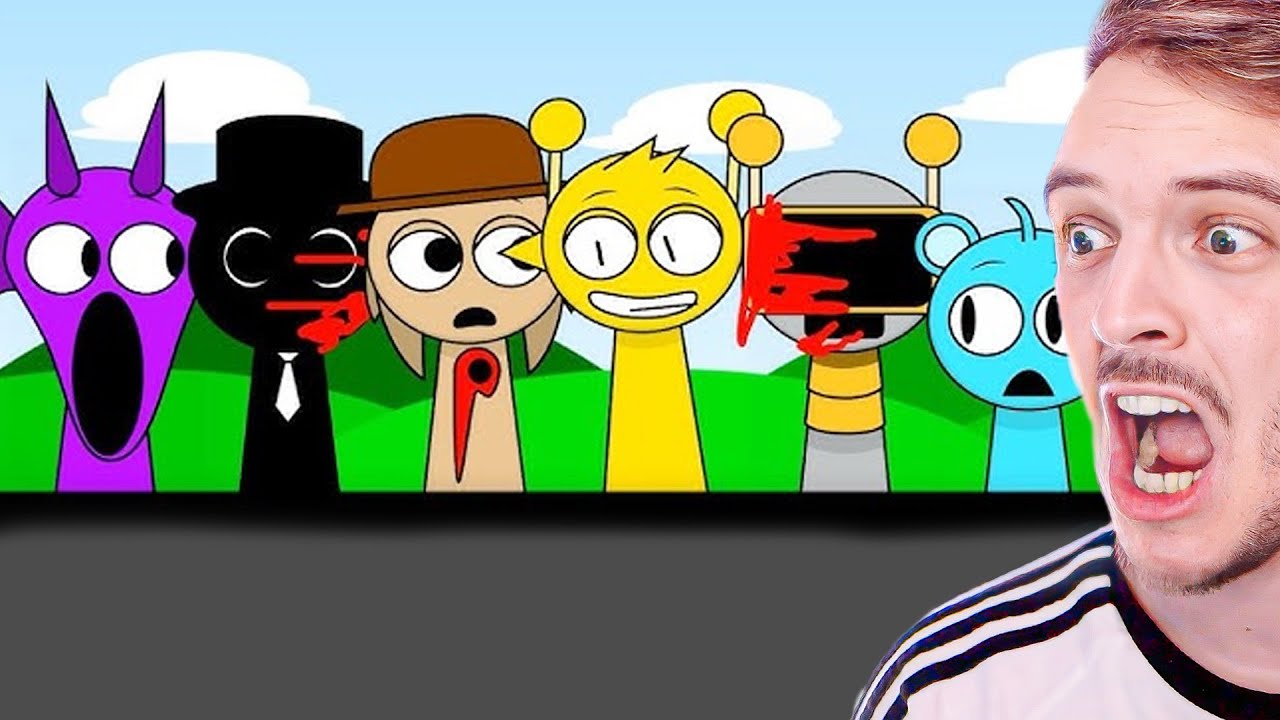 JE JOUE A UN MODE SPRUNKI MAIS SIMON TUE TUNNER DEVANT LES SPRUNKI ! ( ils sont choqués )