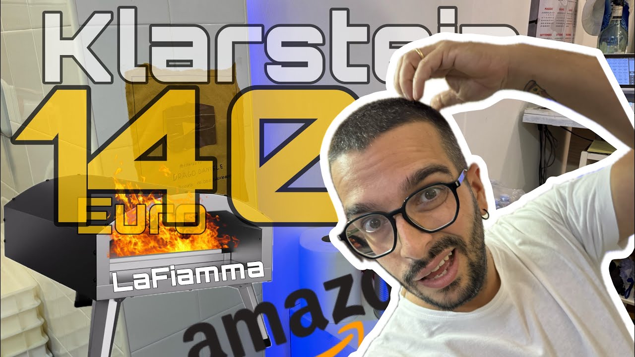KLARSTEIN la fiamma 140 euro amazon (molto economico) elettrico! Prova in pizzeria con @insta360