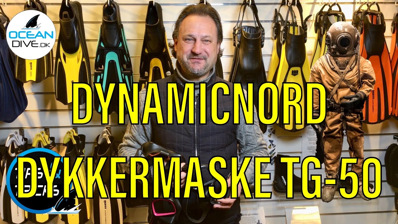 DYNAMICNORD DYKKERMASKE TG-50