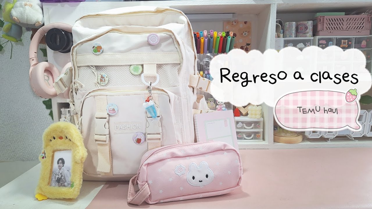 Haul de TEMU para el Regreso a Clases ✏️📚🎒✨️