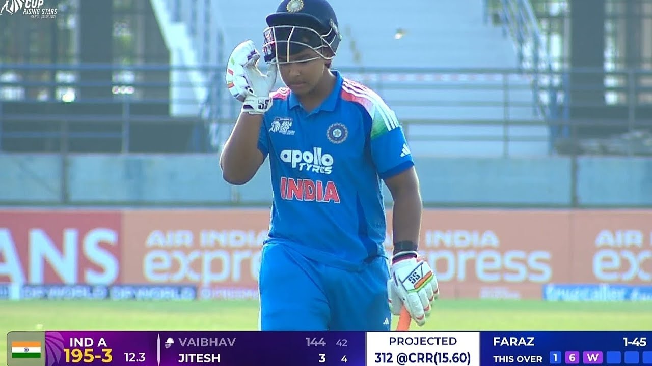 Vaibhav Suryavanshi (144)42 balls today match highlights #vaibhavsuryavanshi #indvsuae #highlights 