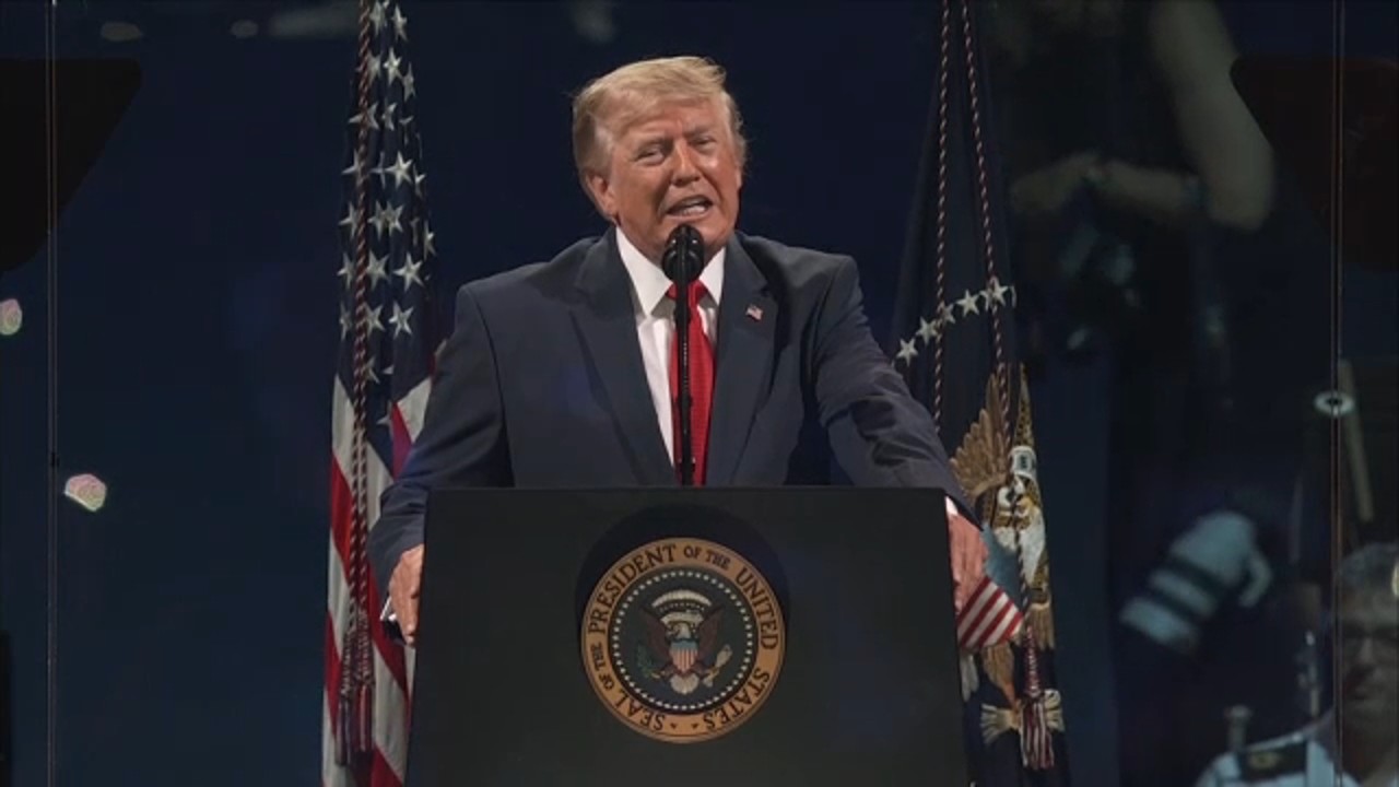 Trump addresses the nation for America's 250th birthday
