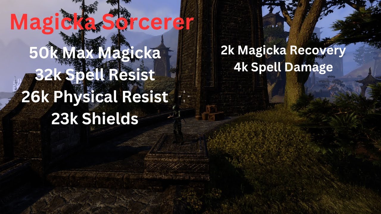 ESO PVP Build - 1vx Magicka Sorcerer Build - Old School MagSorc - Unkillable Sorcerer