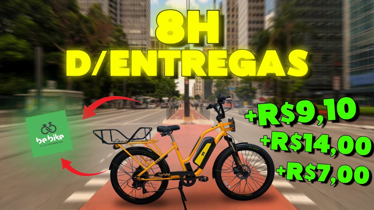 QUANTO GANHEI EM 8H COM A BIKE DA 99FOOD???? |Entregas de bike 99food
