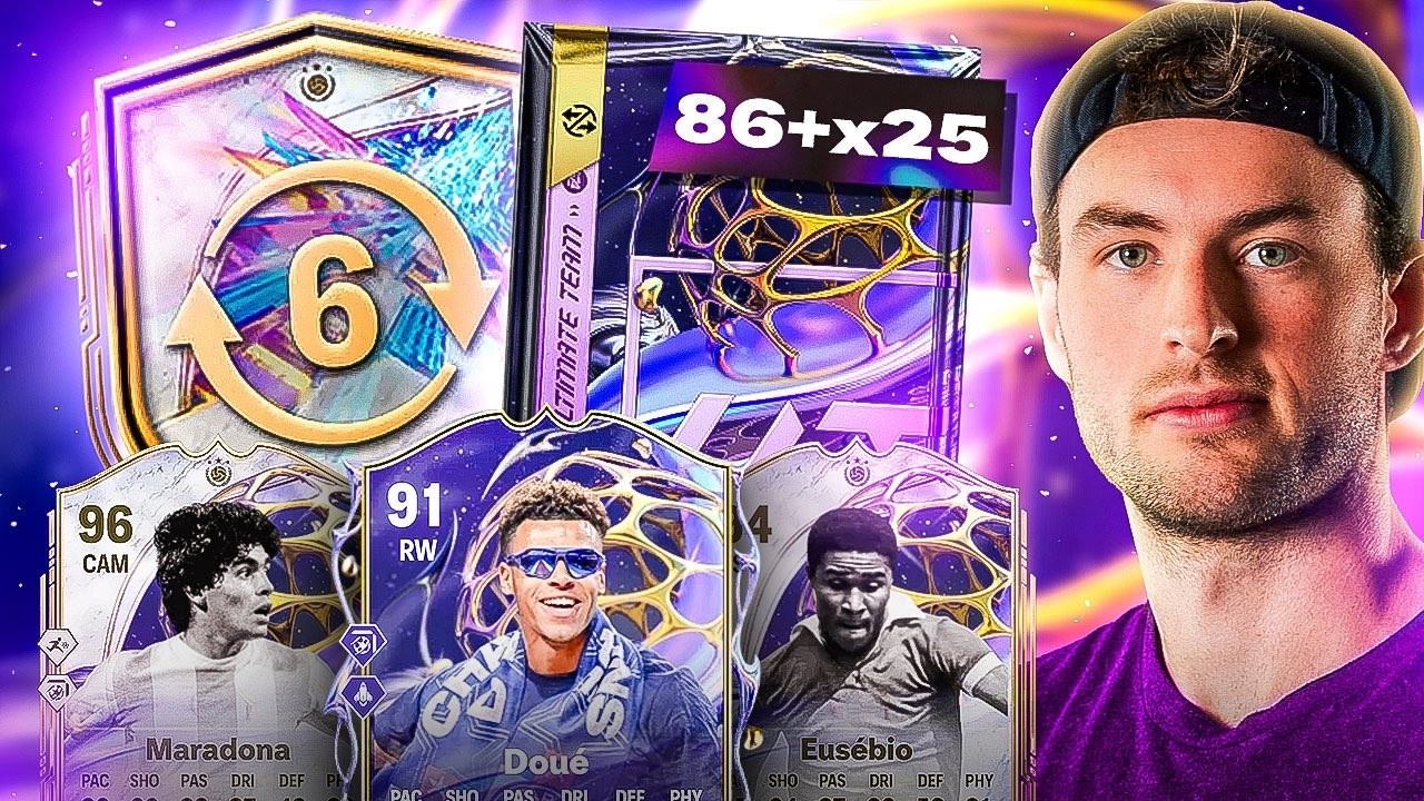 OMG! 86+ x 25 Swaps Packs for Future Stars! (6 Tokens)