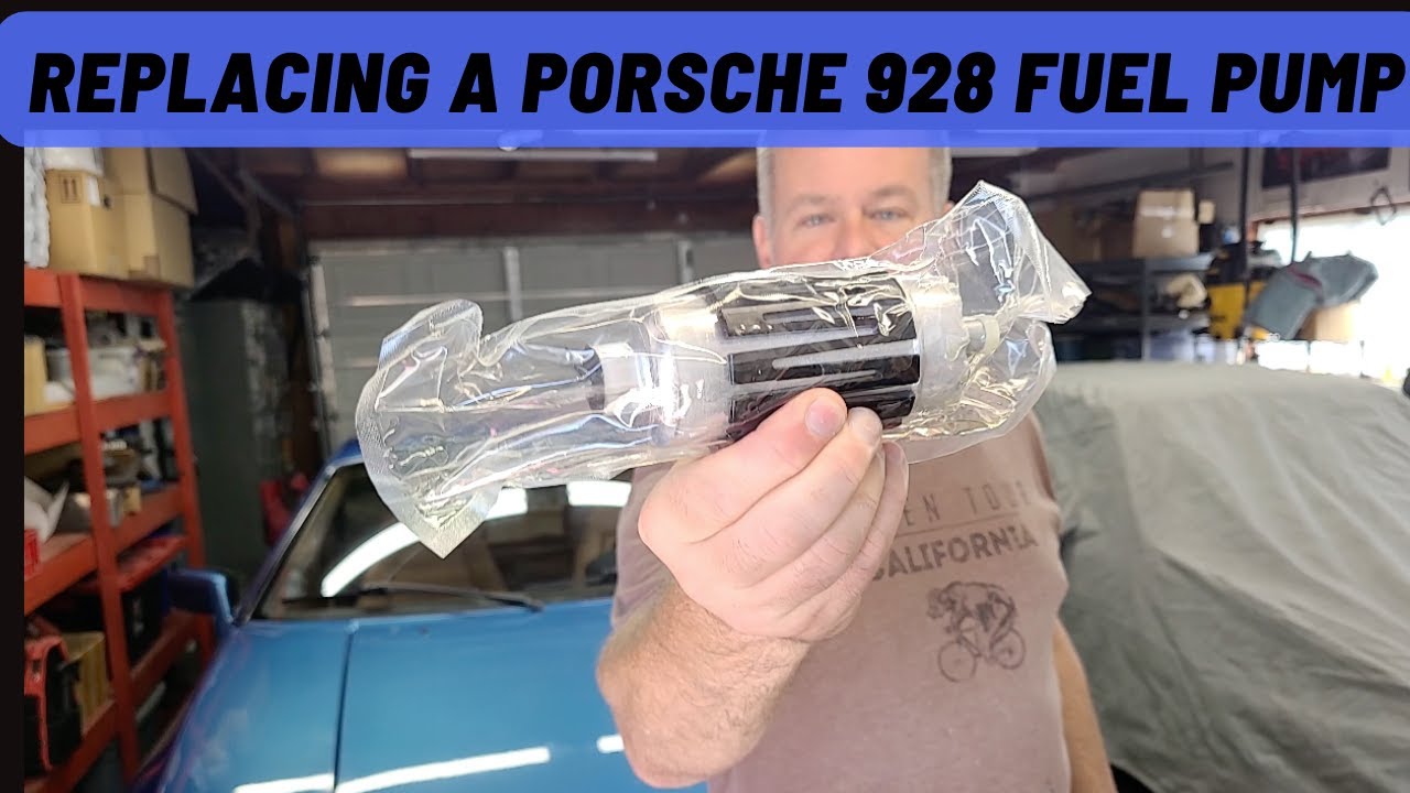 HOW TO REPLACE A Porsche 928 FUEL PUMP - Its SOOO EASY!