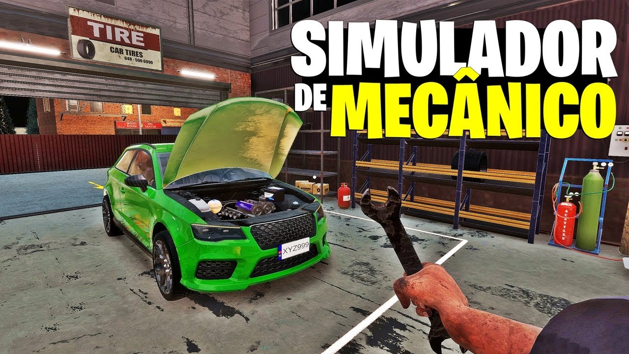 SAIU!! | VIREI GERENTE de OFICINA AUTOMOTIVA! NESSE NOVO SIMULADOR PROMISSOR!