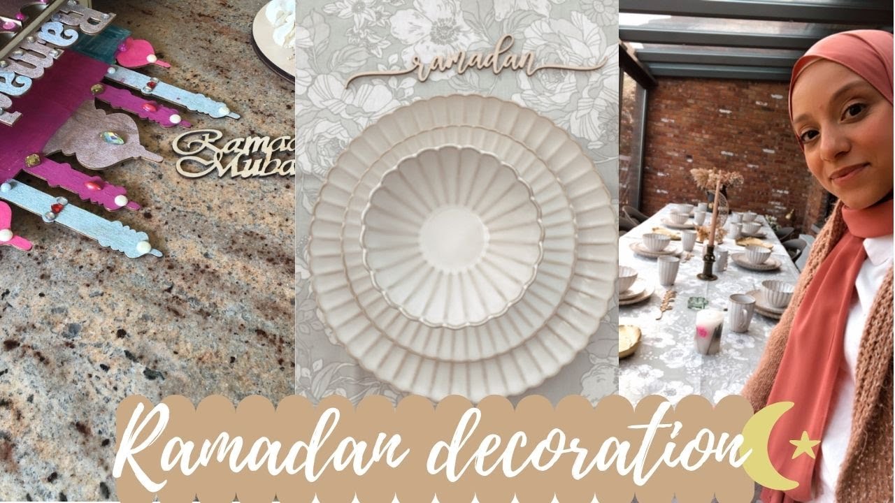✨RAMADAN| Décoration de table | Décoration Eid 2022 |  Mrs. Najwa ✨