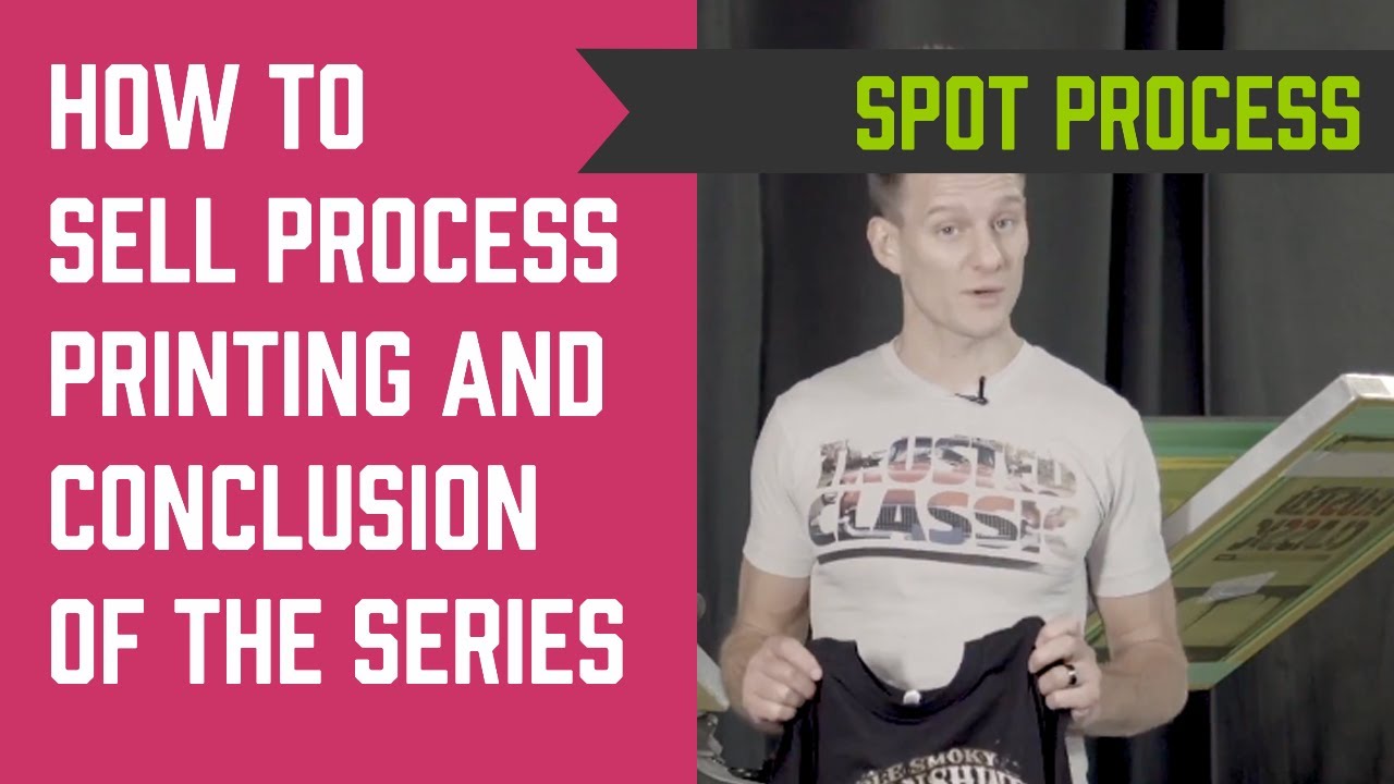 The Best Way to Sell Simulated Process and Four Color Process Screen Printed T-Shirts