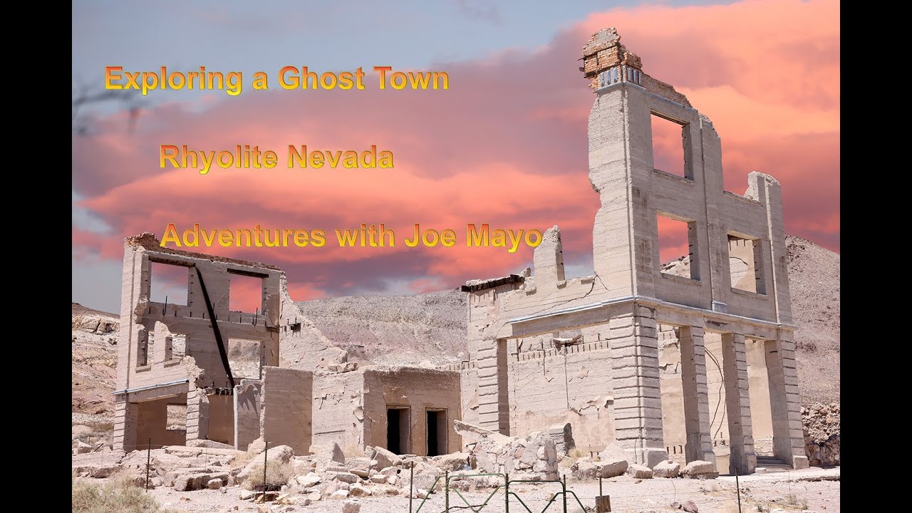 Exploring the Cook Bank, RailRoad Depot, and More in Rhyolite Nevada