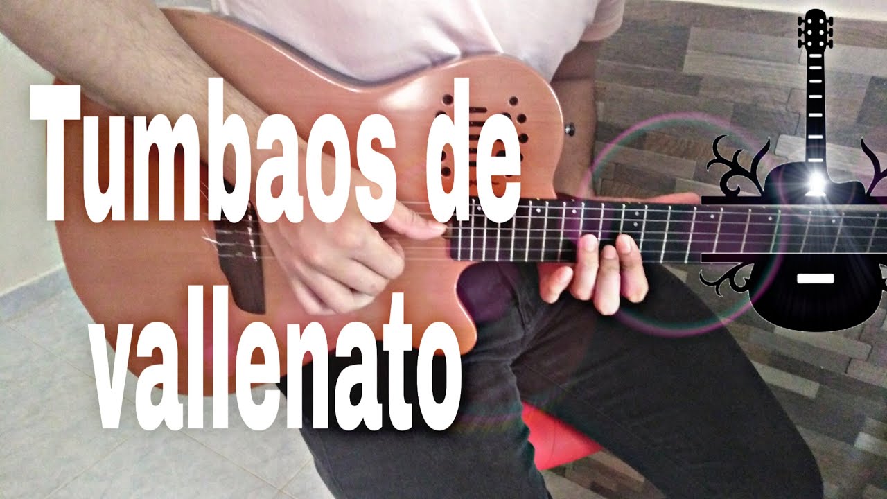 Tumbaos de guitarra vallenata .. cómo tocar vallenato en guitarra ( ritmo vallenato moderno)  ritmo.