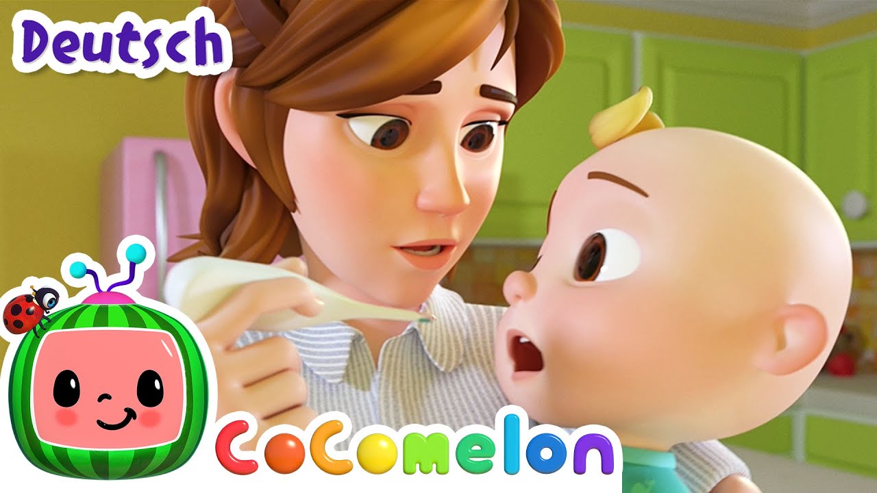 Krankenlied | CoComelon Deutsch | Cartoons und Kinderlieder