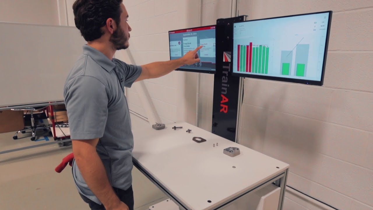 Augmented Reality Training for Manufacturing
