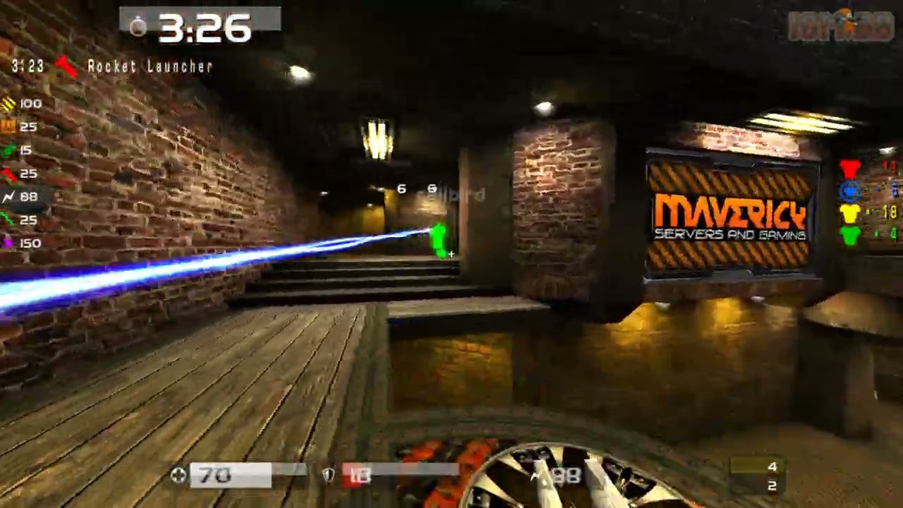 Quake Live: Hakken (発見) vs railbird