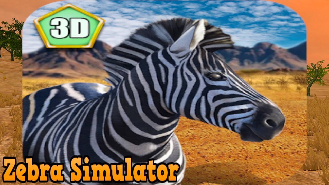 Wild Zebra Horse Simulator 3D By Wild Animals World Simulation - iTunes/Android