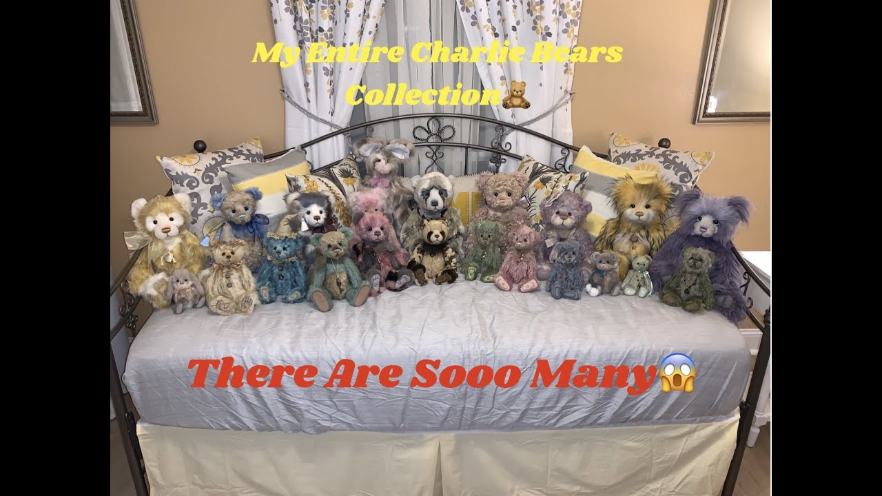 My Entire Charlie Bears Collection🧸 There Are Soooo Many!😱