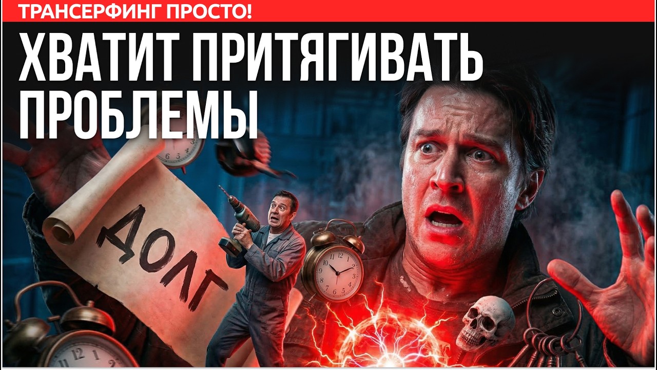 Почему притягивается то, чего мы так не хотим или боимся. Закон подлости [2026] Трансерфинг просто!