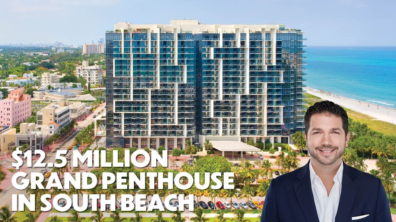 $12.5 Million Grand Penthouse W-Hotel South Beach | Jeff Miller Group