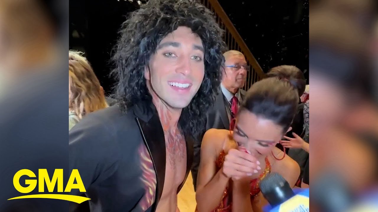 ‘DWTS’ cast do their best impressions of their dance partners