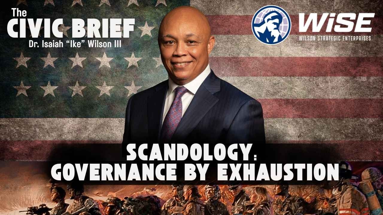 Scandology: Governance by Exhaustion