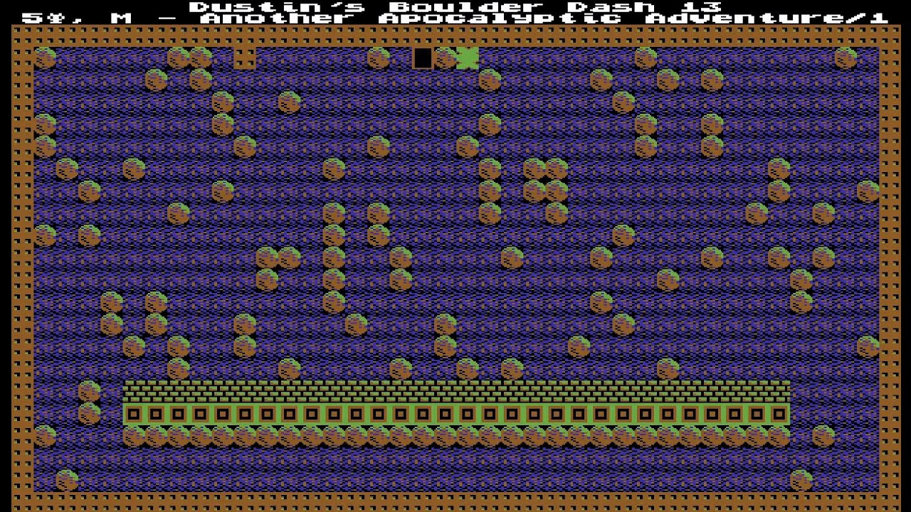 GDash Dustin's Boulder Dash 13. Cave M - Another Apocalyptic Adventure/1
