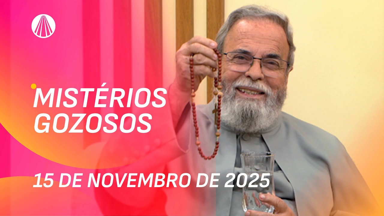 Terço de Aparecida com Pe. Antonio Maria - 15 de novembro 2025 [Mistérios Gozosos]