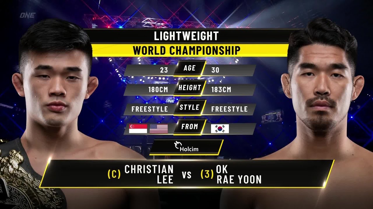 Christian Lee vs. Ok Rae Yoon | ONE Championship Full Fight