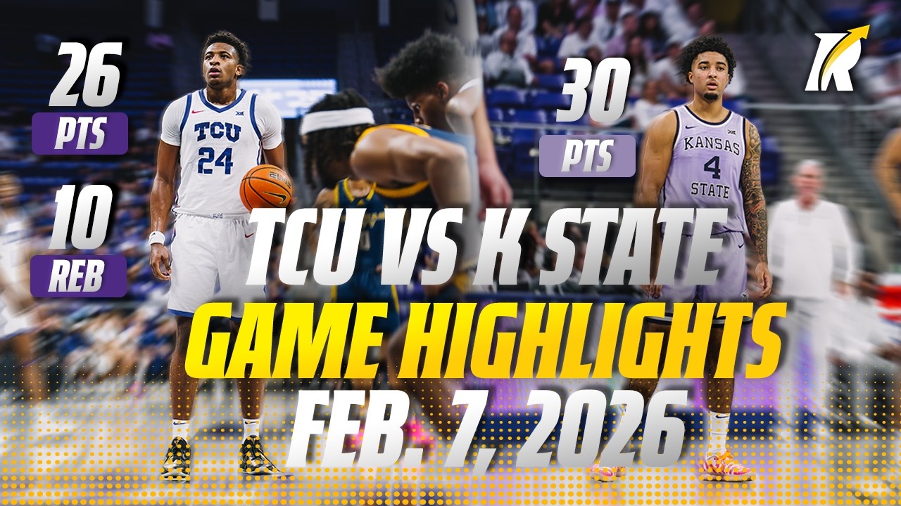 RevoReels College: P.J. Haggerty Drops 30, but Xavier Edmonds WINS IT for TCU! (Full Highlights)