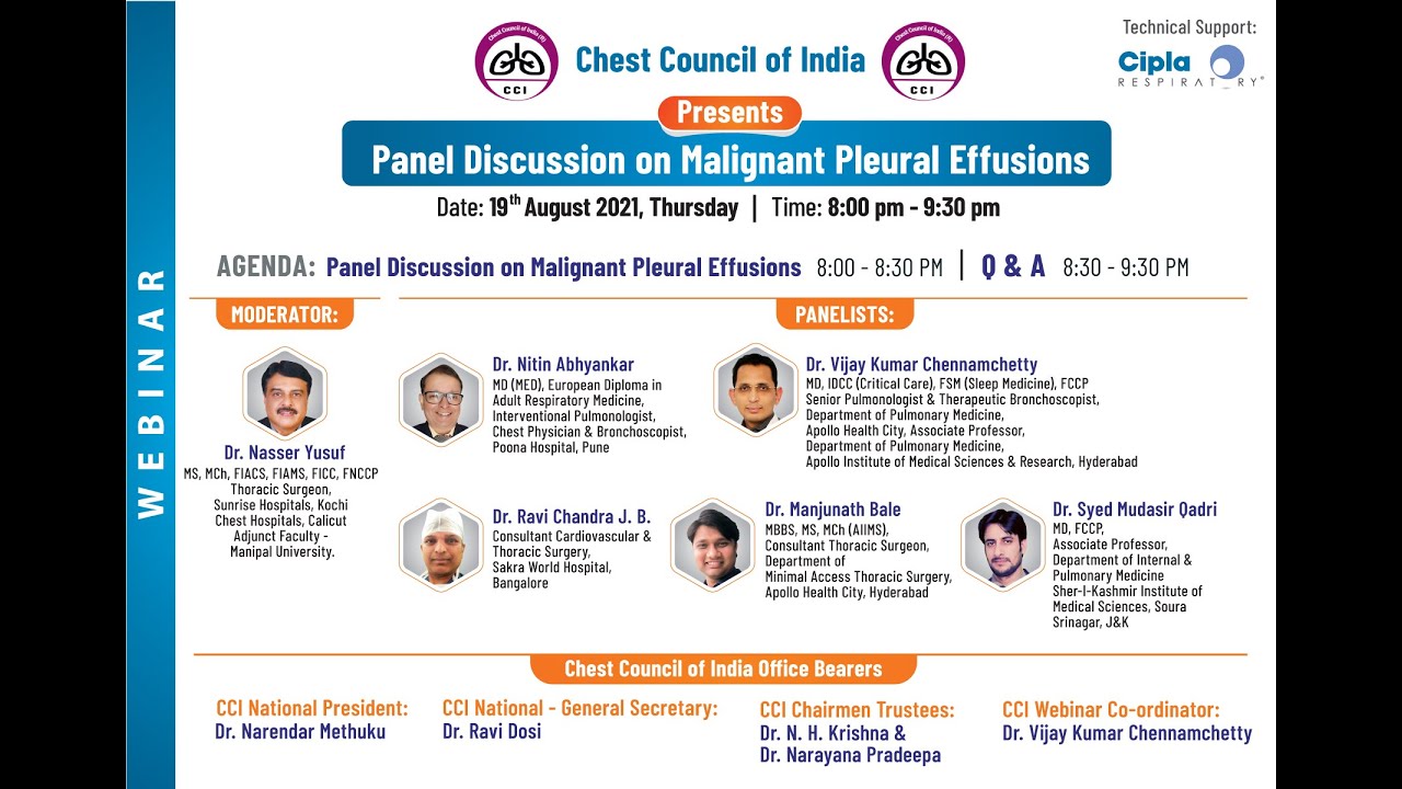 Panel Discussion on Malignant Pleural Effusions