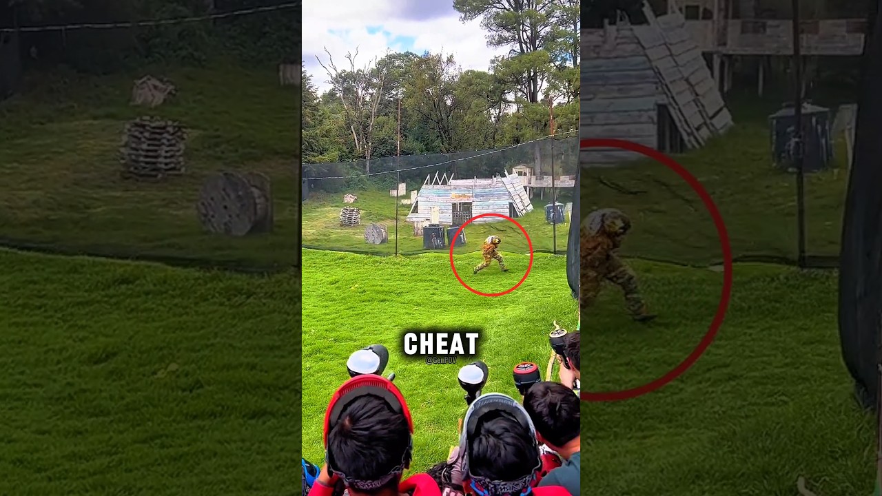 Paintball Cheater Gets Payback! 💥💀